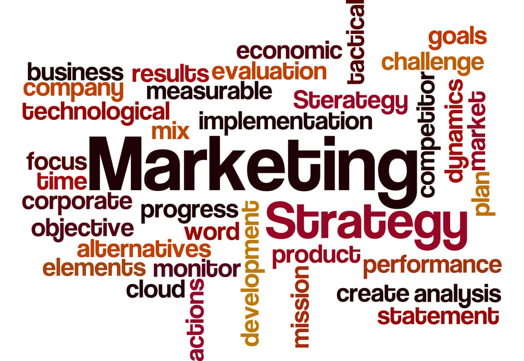 marketing strategy concept background